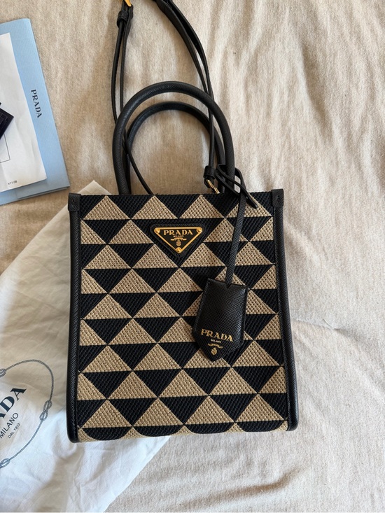Prada Handbags - Prada Symbole Mini Tote